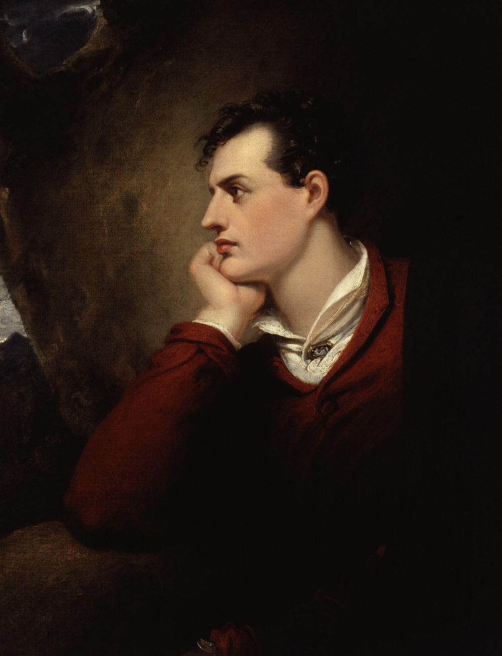 Richard Westall, Lord Byron, 1813. National Portrait Gallery, London.